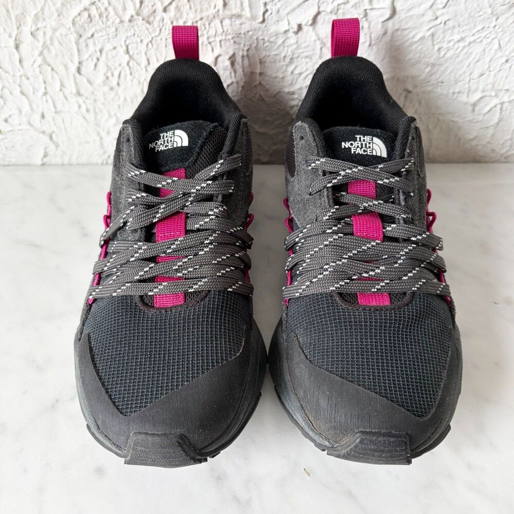 The North Face Taraval Spirit Sneakers Women's Size 5.5 Black/Asphalt Grey/Pink